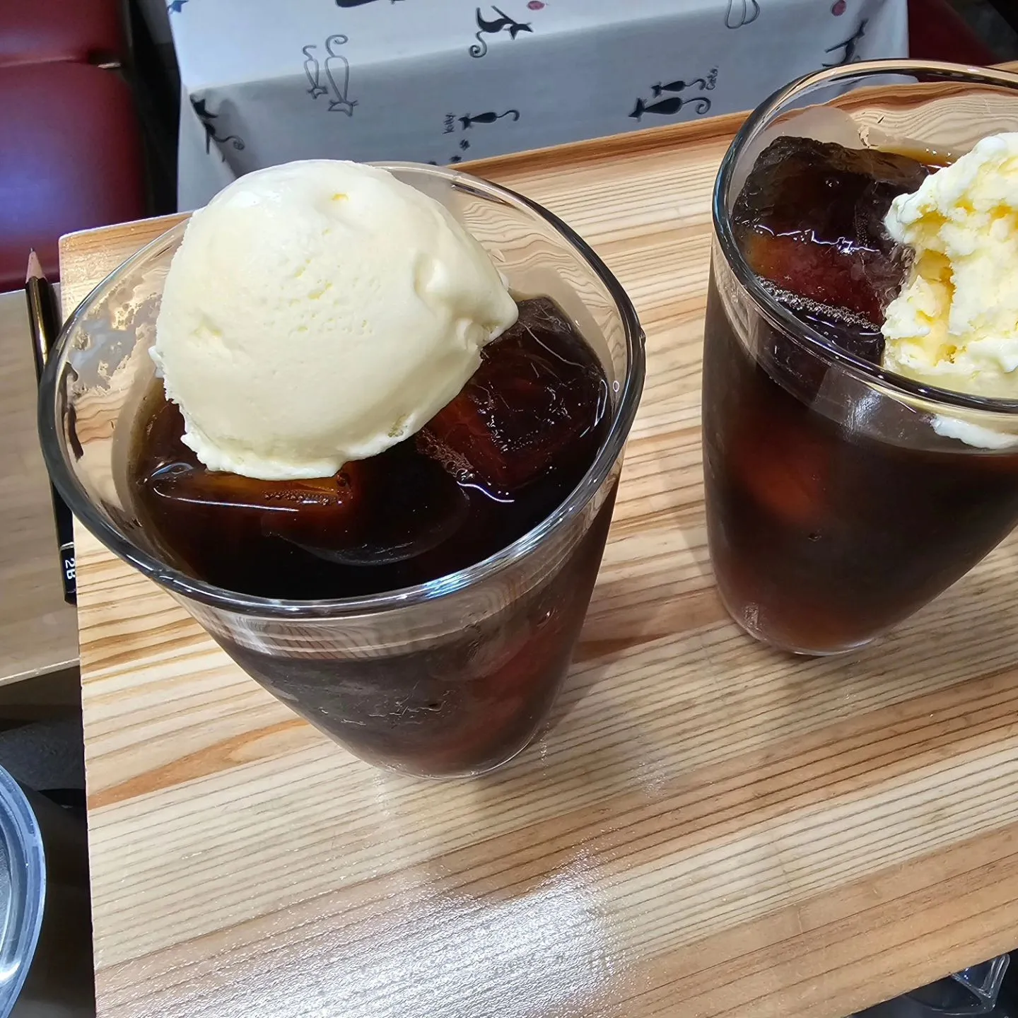 コーヒー、アイスコーヒーの